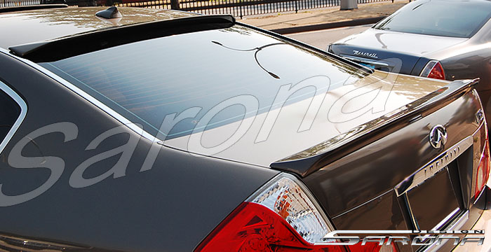 Custom Infiniti M35 Roof Wing  Sedan (2006 - 2010) - $295.00 (Manufacturer Sarona, Part #IF-011-RW)